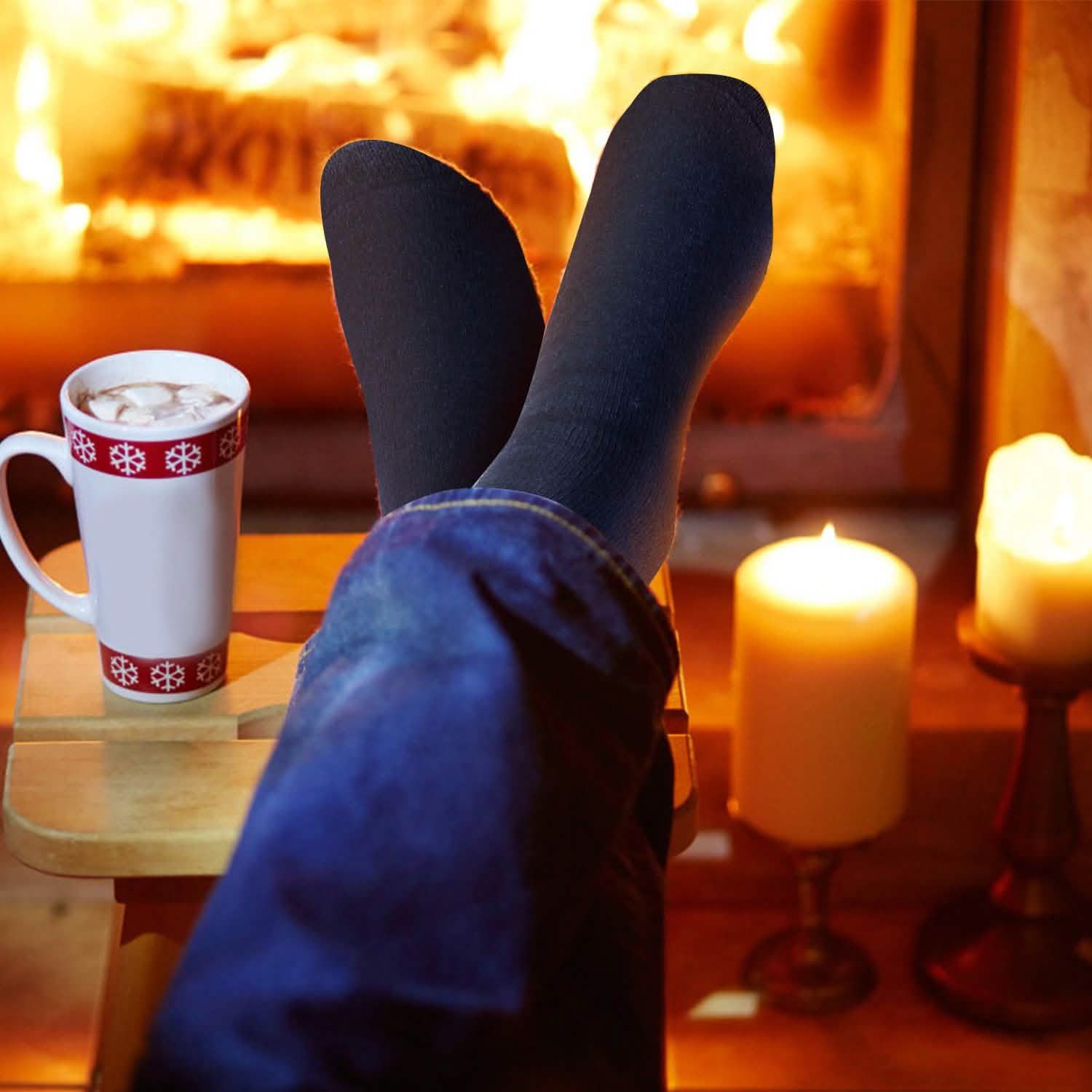 3-Pairs: Men Warm Wool Socks DailySale