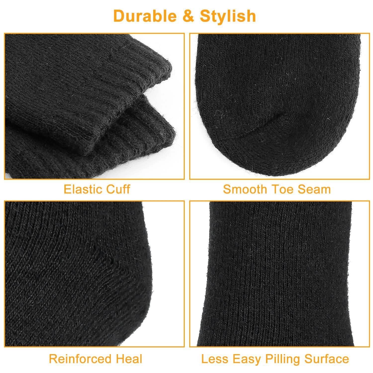3-Pairs: Men Warm Wool Socks DailySale