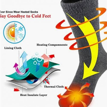 3-Pairs: Men's Thermal Socks for Cold Weather Insulated Socks DailySale