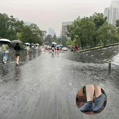 3-Pairs: Outdoor Latex Rain Boots Waterproof Shoe Cover DailySale