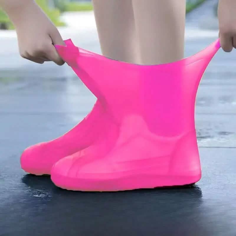 3-Pairs: Outdoor Latex Rain Boots Waterproof Shoe Cover DailySale