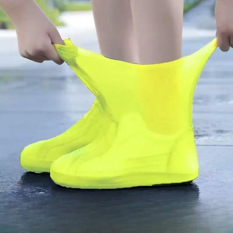 3-Pairs: Outdoor Latex Rain Boots Waterproof Shoe Cover DailySale