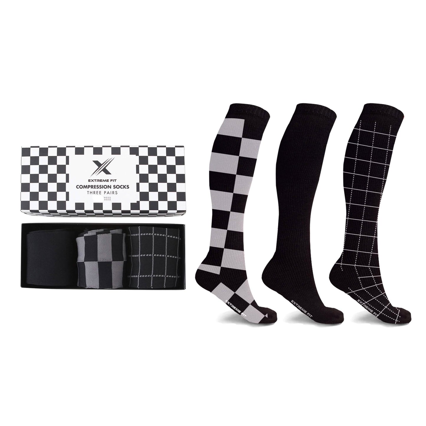 3-Pairs: Perfect Gift Compression Socks DailySale