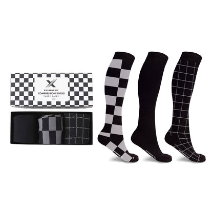 3-Pairs: Perfect Gift Compression Socks DailySale