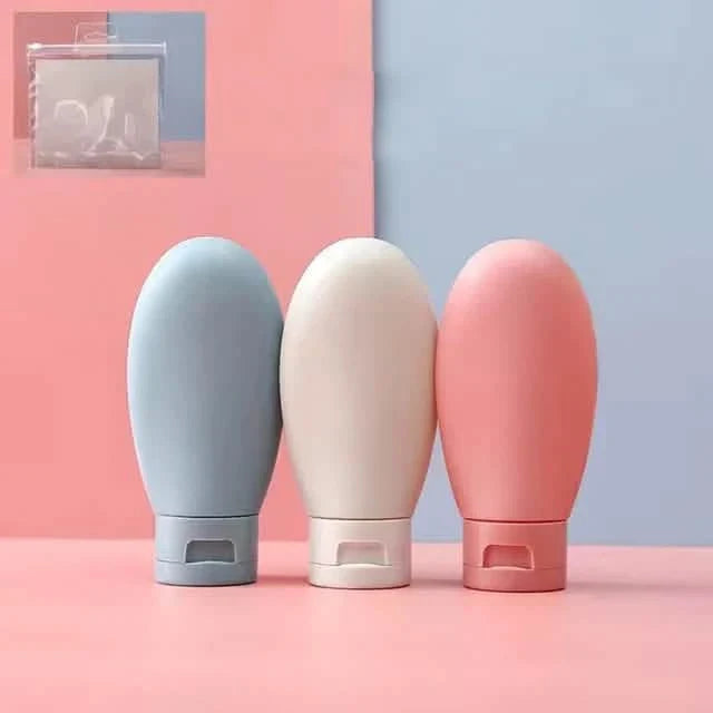 3-Piece: 60ml Leakproof Travel Bottle Set DailySale