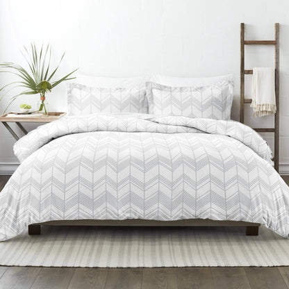 3-Piece: Alps Chevron Patterned Duvet Cover Set DailySale