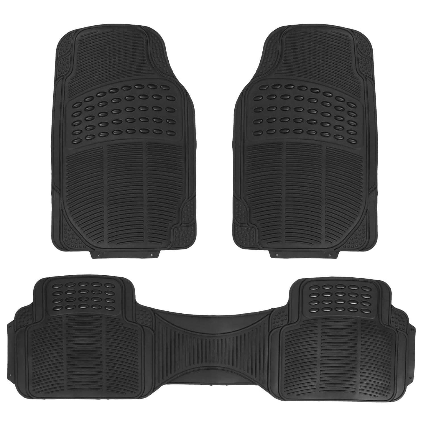 3-Piece: Automotive Floor Mats Set DailySale