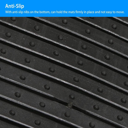 3-Piece: Automotive Floor Mats Set DailySale
