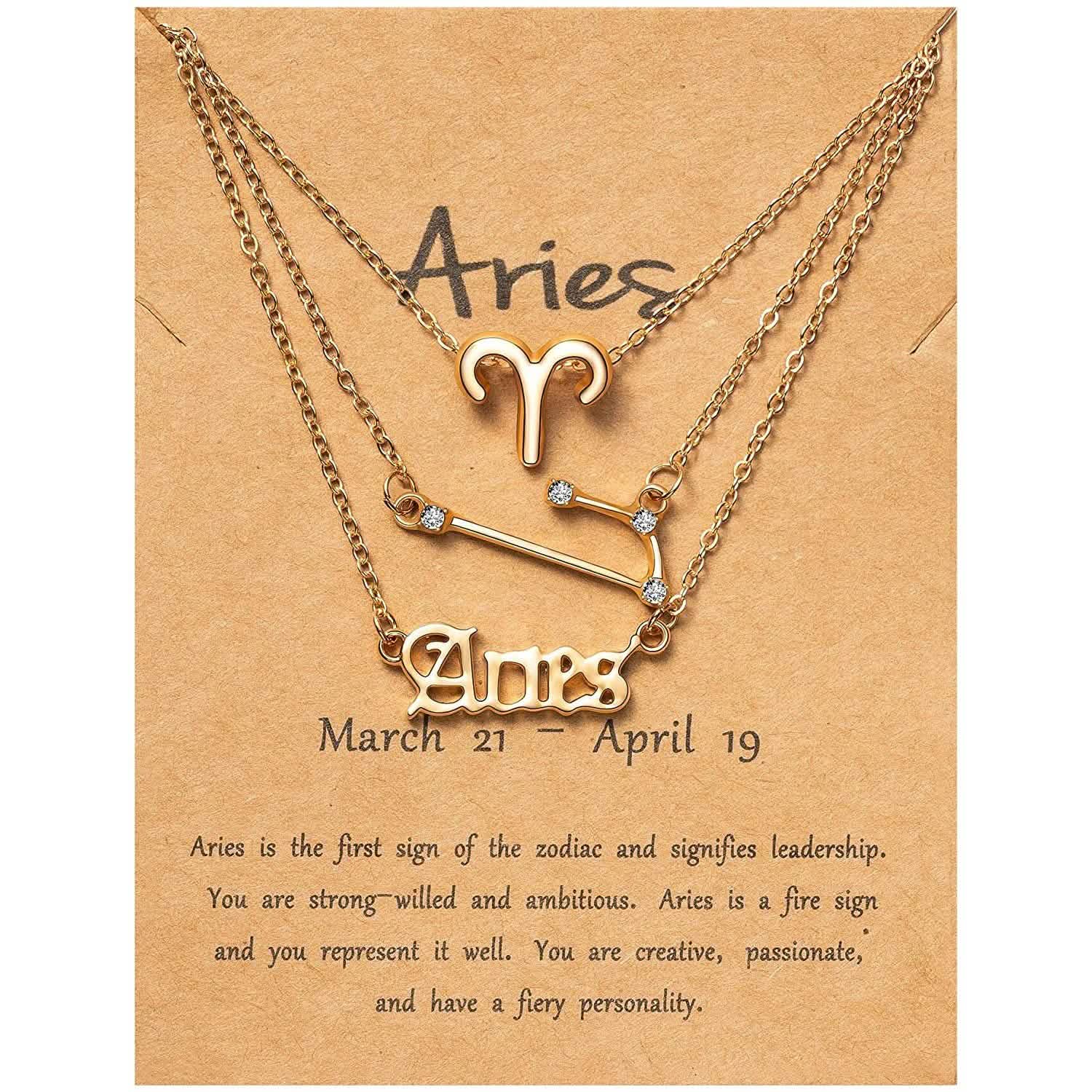 3-Piece: Constellation Zodiac Layer Necklaces DailySale