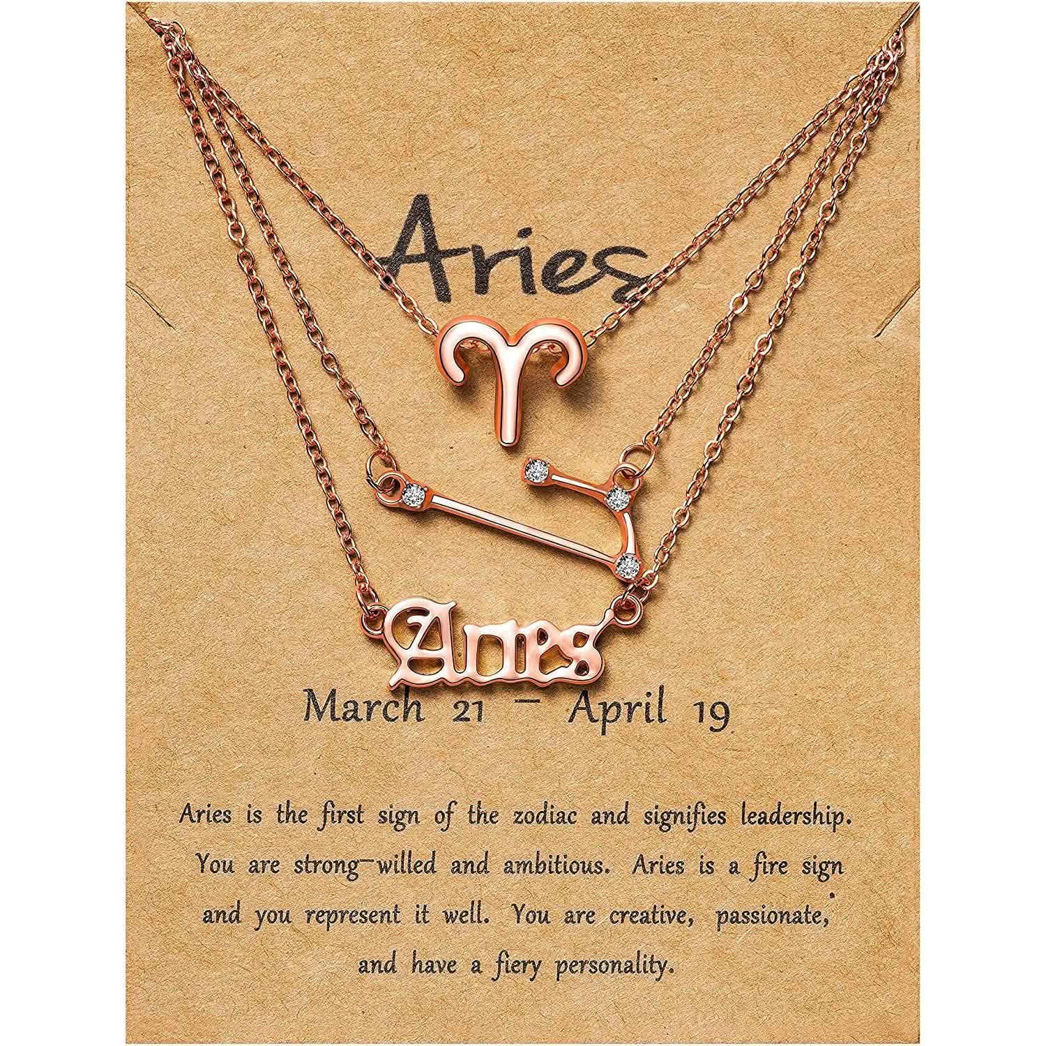 3-Piece: Constellation Zodiac Layer Necklaces DailySale