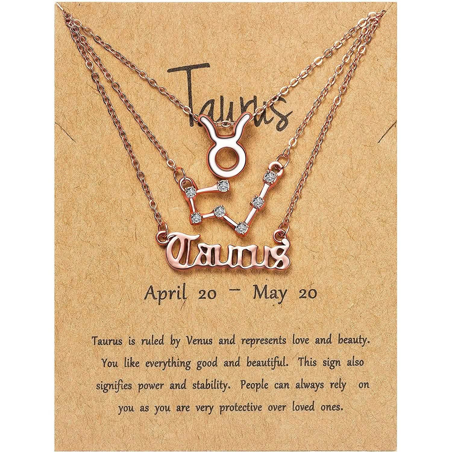 3-Piece: Constellation Zodiac Layer Necklaces DailySale