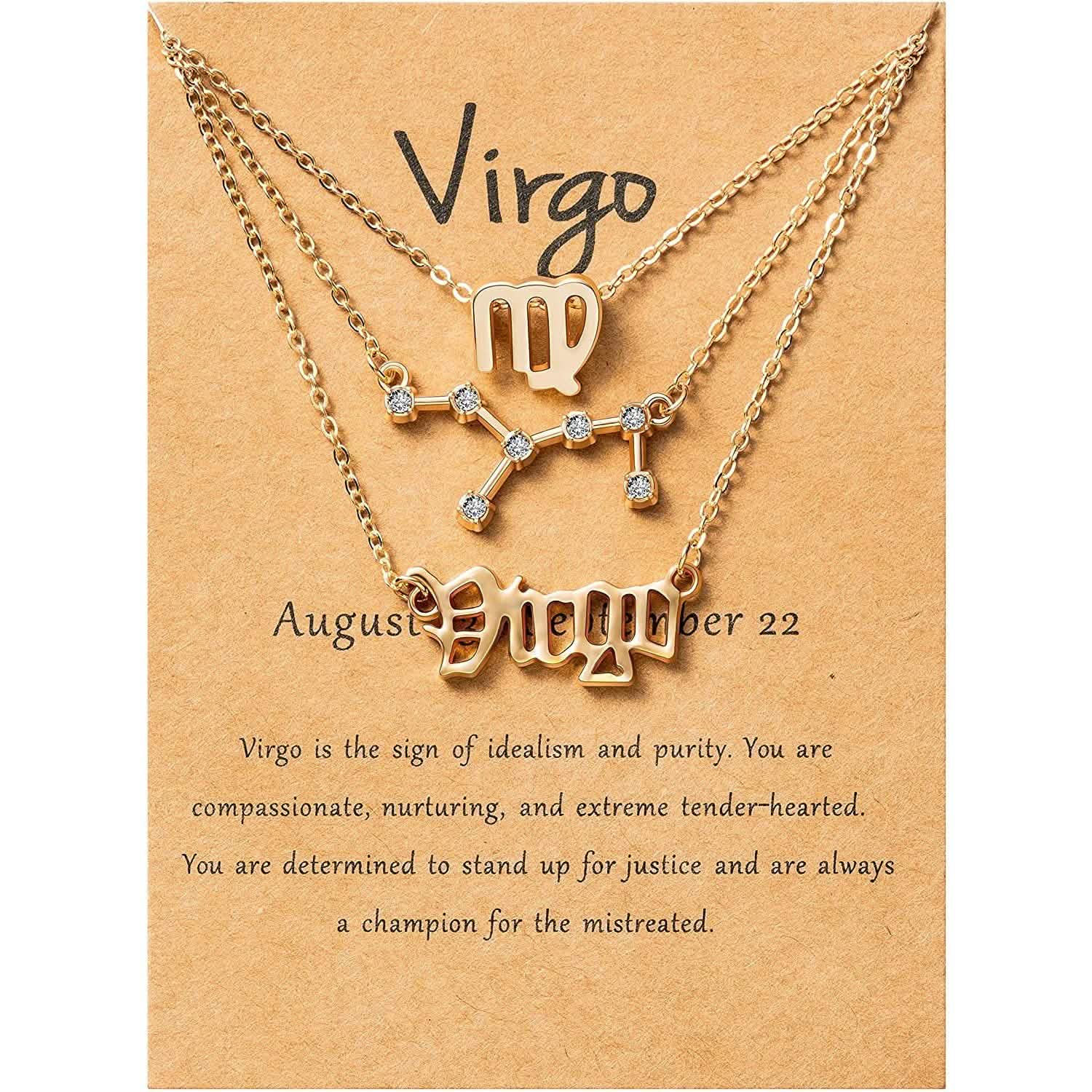 3-Piece: Constellation Zodiac Layer Necklaces DailySale