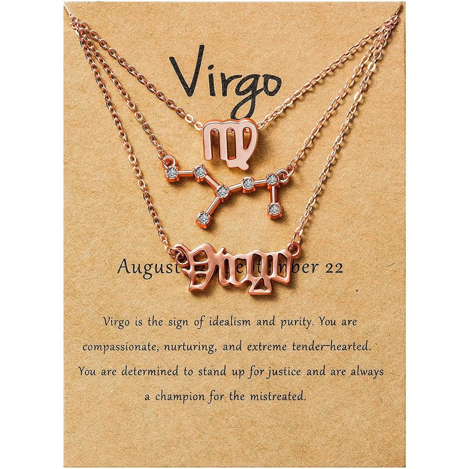 3-Piece: Constellation Zodiac Layer Necklaces DailySale