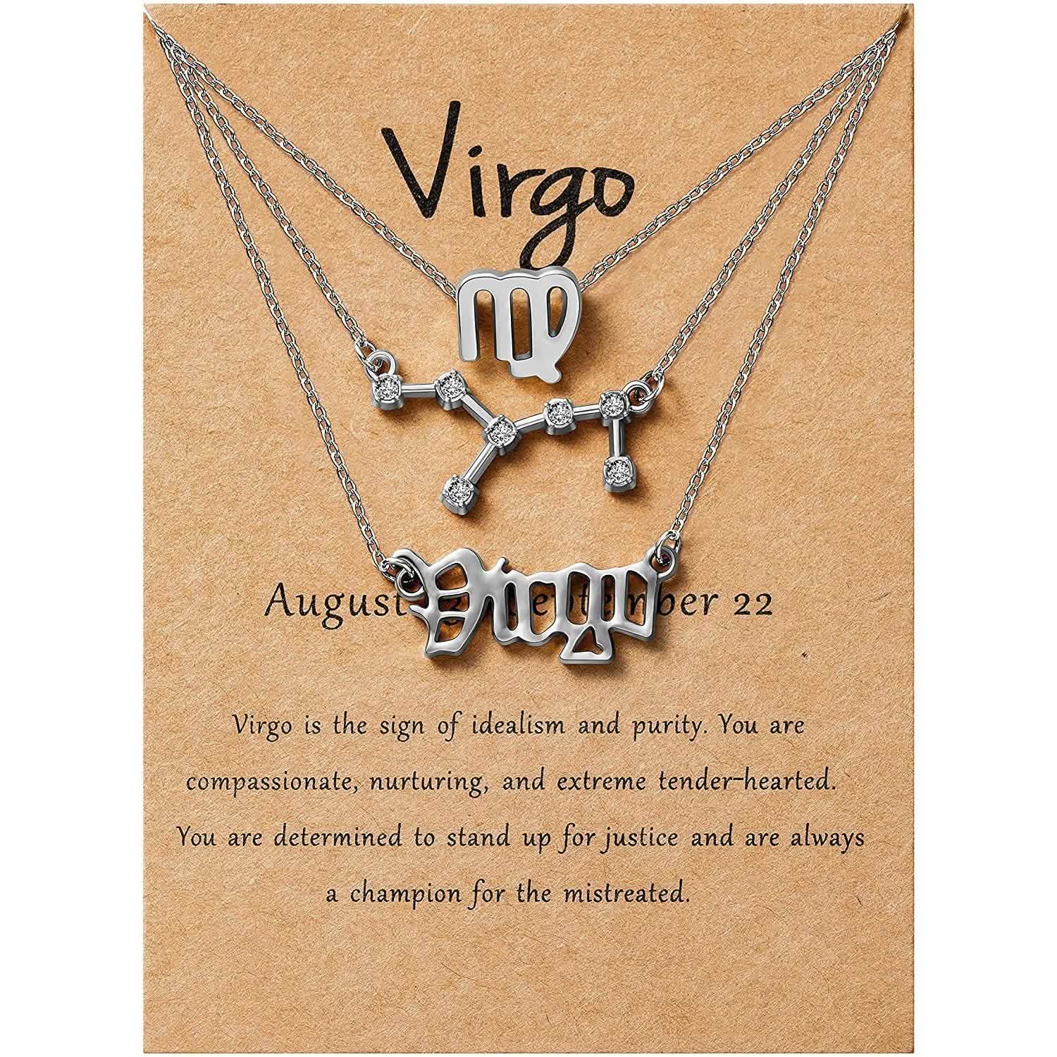 3-Piece: Constellation Zodiac Layer Necklaces DailySale