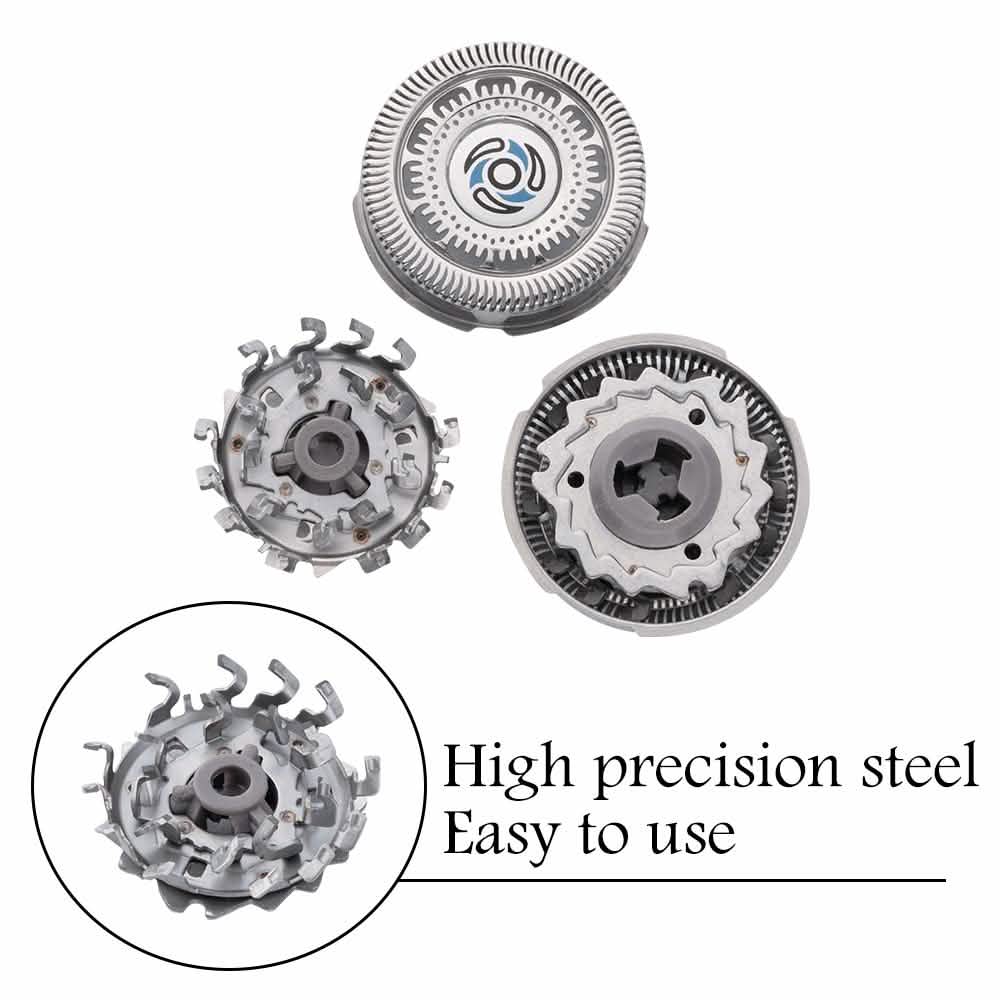 3-Piece: Desfaidy SH70/62 Electronic Shaver Head Cutter Replacement Blades Parts DailySale