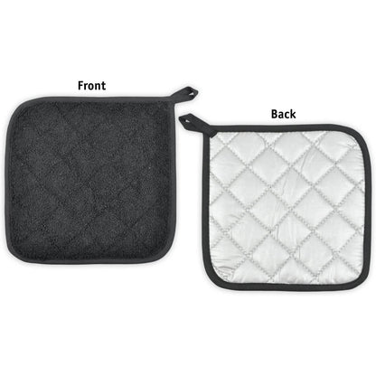 3-Piece: DII Basic Terry Collection Quilted 100% Cotton Potholder DailySale