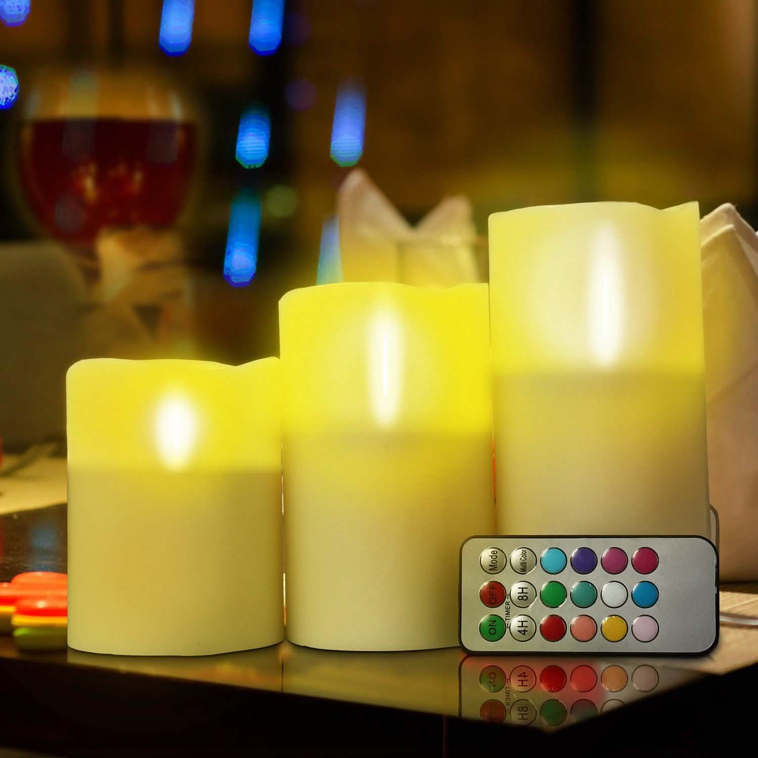 3-Piece: Flameless Votive Candles DailySale