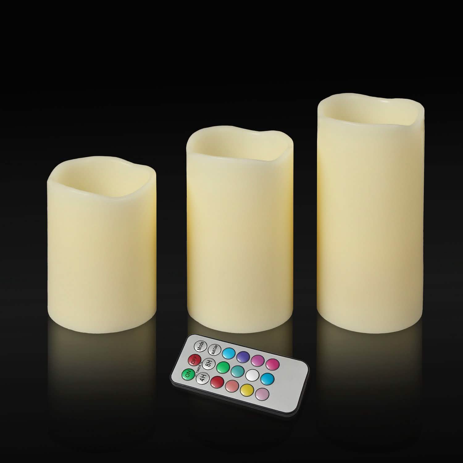 3-Piece: Flameless Votive Candles DailySale