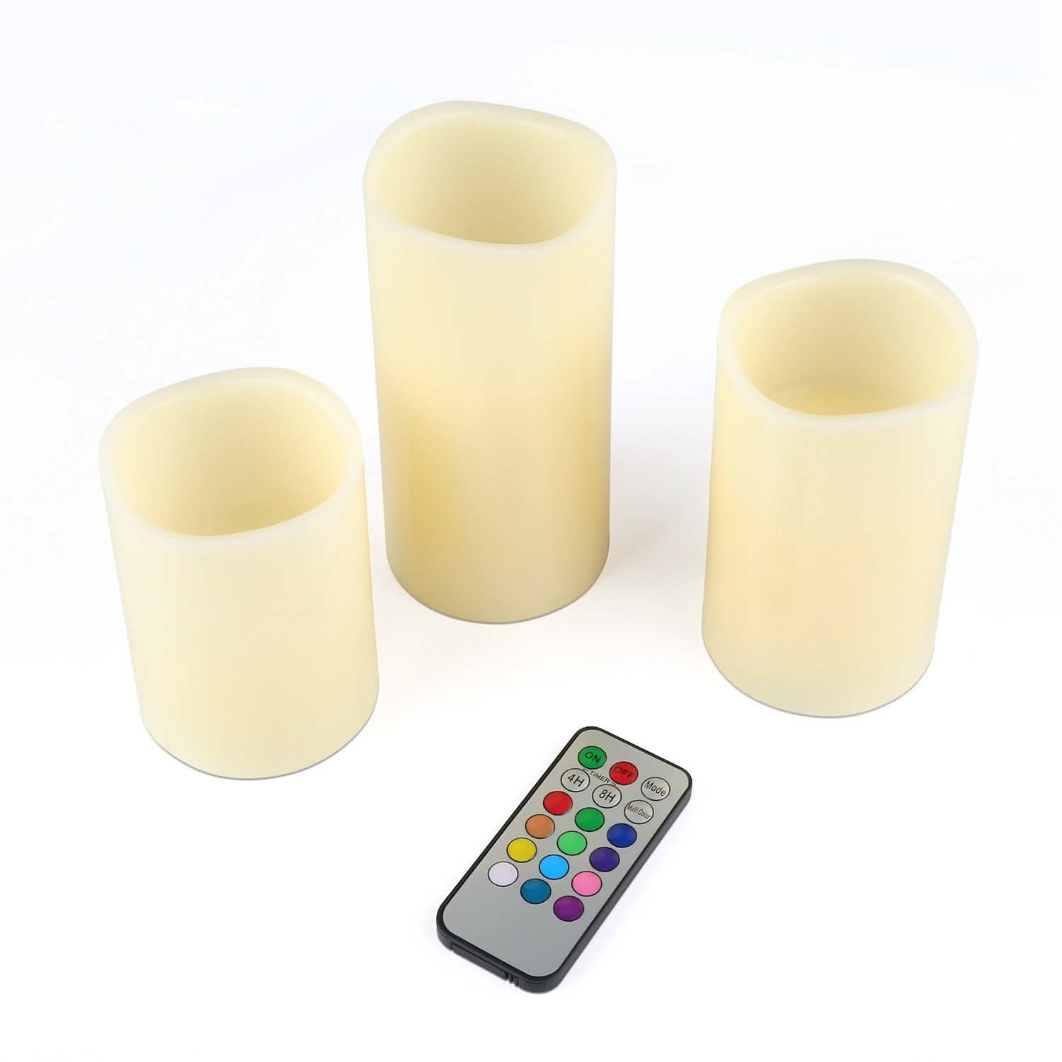 3-Piece: Flameless Votive Candles DailySale