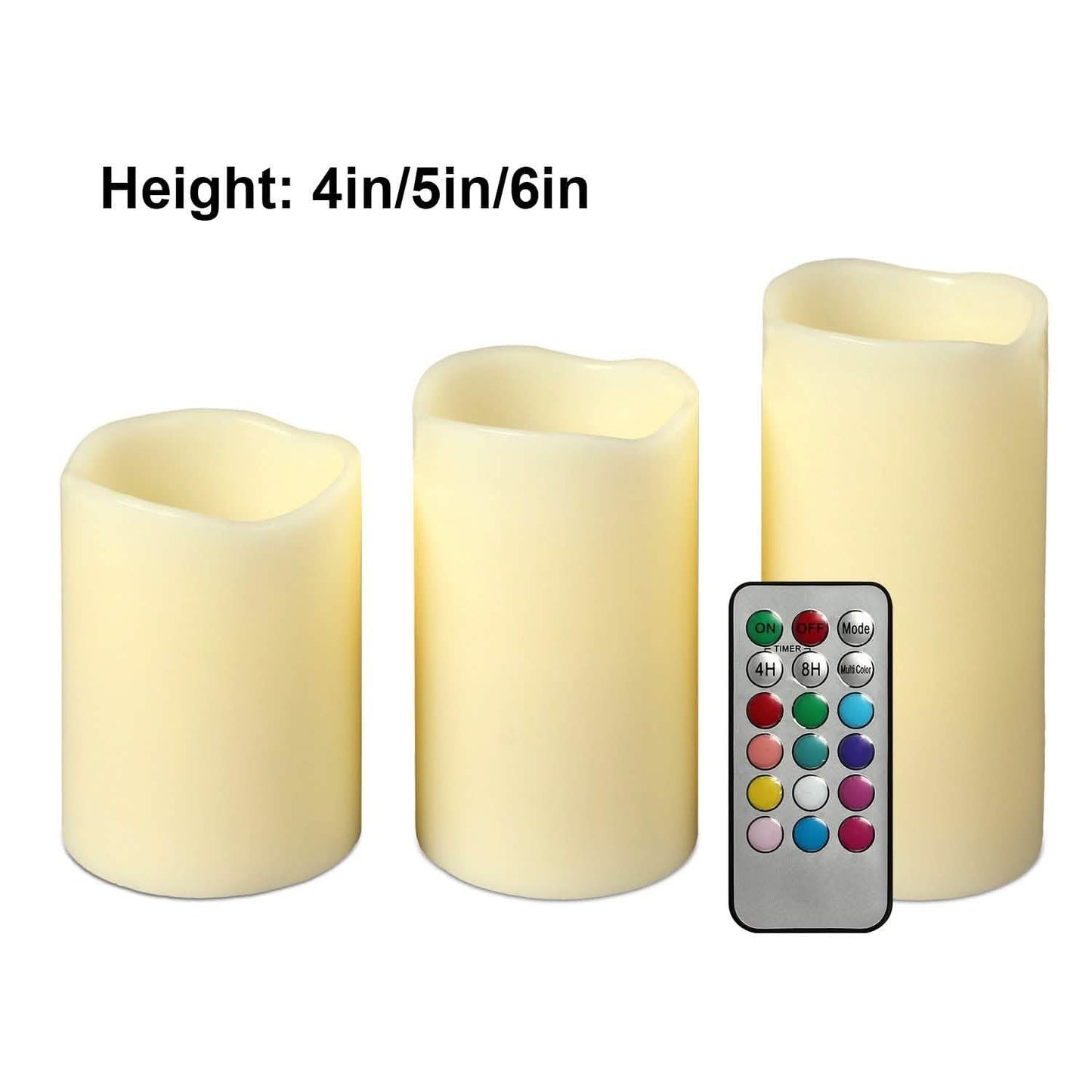 3-Piece: Flameless Votive Candles DailySale