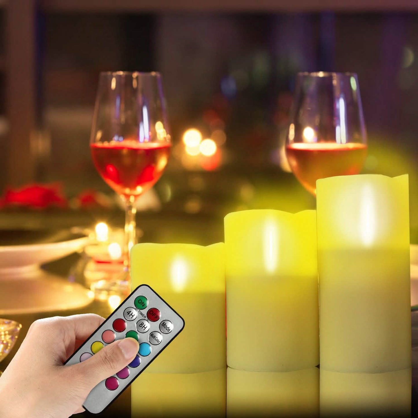 3-Piece: Flameless Votive Candles DailySale