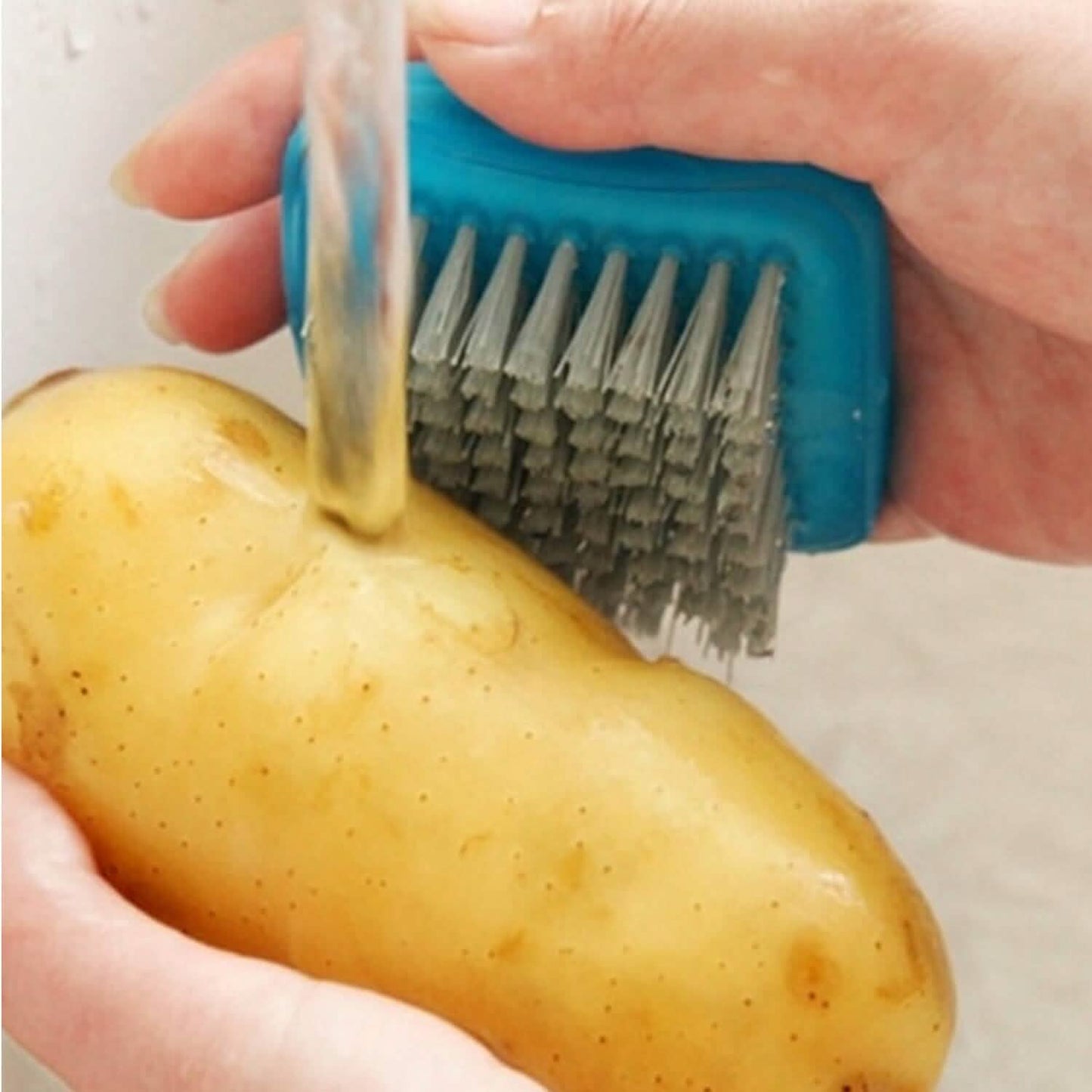 3-Piece: Fruit and Vegetable Brush Cleaner Scrubber with Soft Bristles DailySale