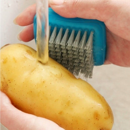 3-Piece: Fruit and Vegetable Brush Cleaner Scrubber with Soft Bristles DailySale