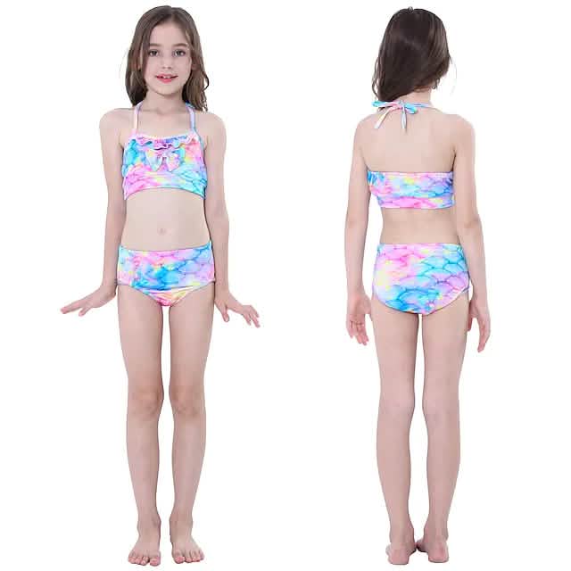 3-Piece: Girls Swimwear Bikini Set DailySale