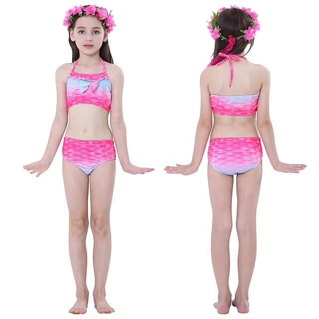 3-Piece: Girls Swimwear Bikini Set DailySale