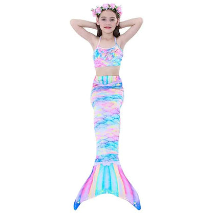 3-Piece: Girls Swimwear Bikini Set DailySale