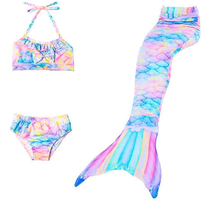 3-Piece: Girls Swimwear Bikini Set DailySale