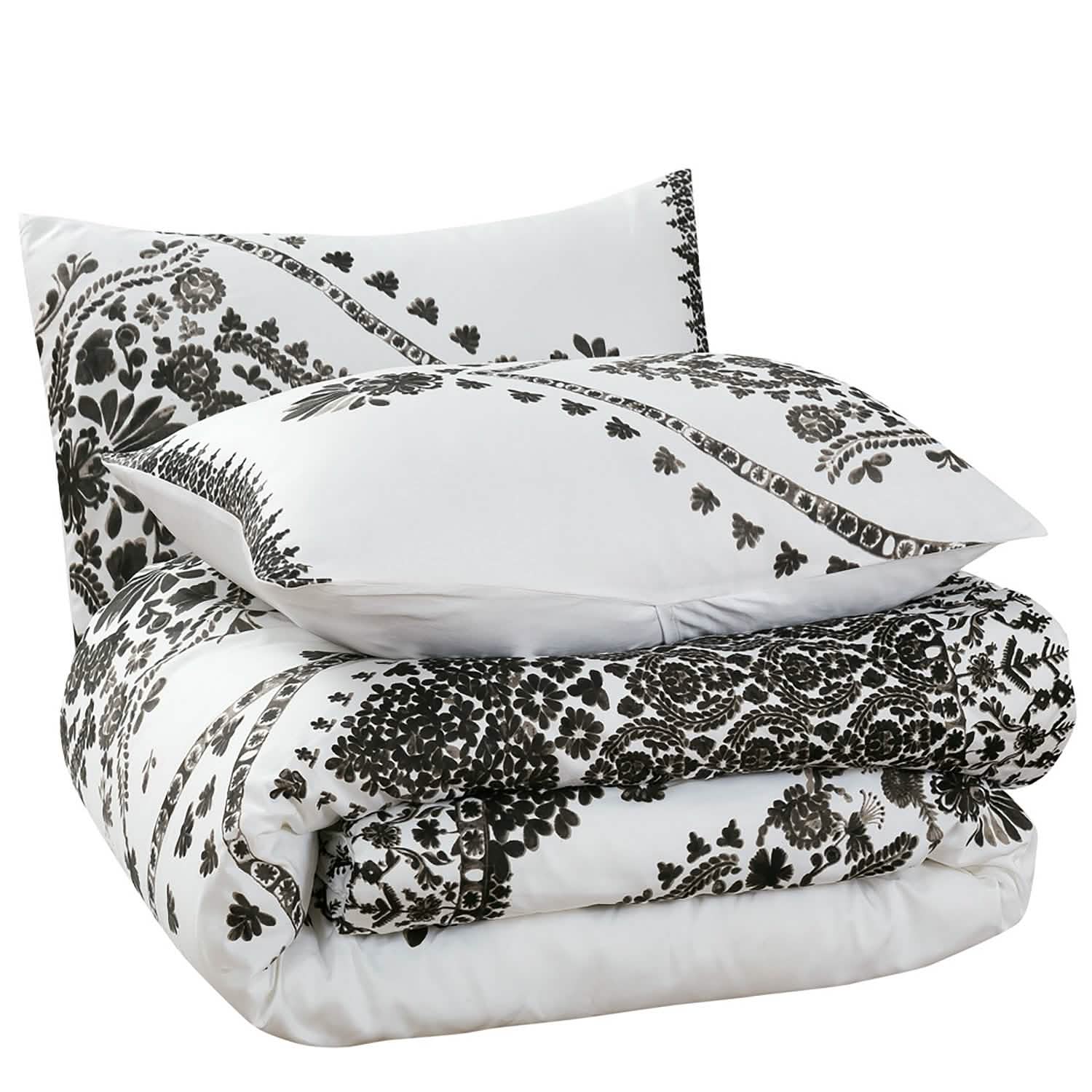 3-Piece: Global Varanasi Cotton Comforter Set DailySale