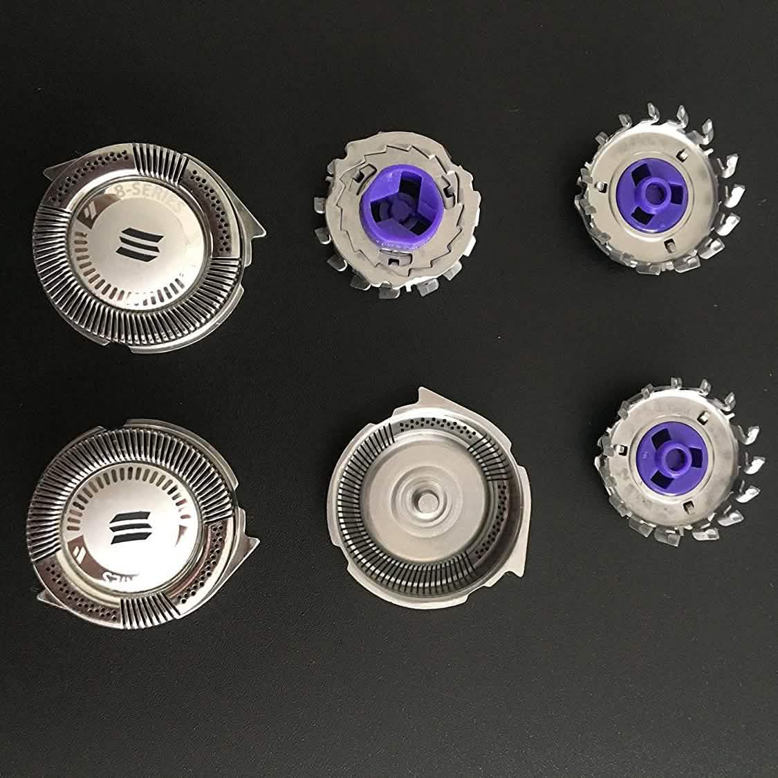 3-Piece: HQ8 Dual Precision Replacement Heads for Philips Norelco Shavers DailySale
