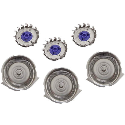 3-Piece: HQ8 Dual Precision Replacement Heads for Philips Norelco Shavers DailySale