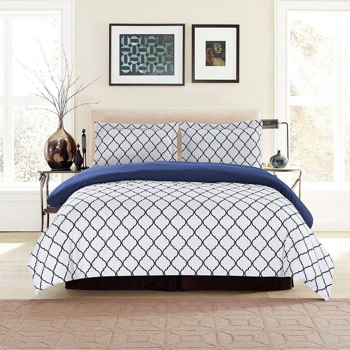 3-Piece: Lux Decor Collection Duvet Cover Set - Assorted Styles DailySale
