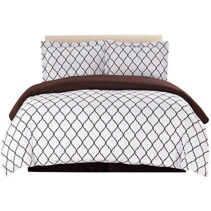 3-Piece: Lux Decor Collection Duvet Cover Set - Assorted Styles DailySale