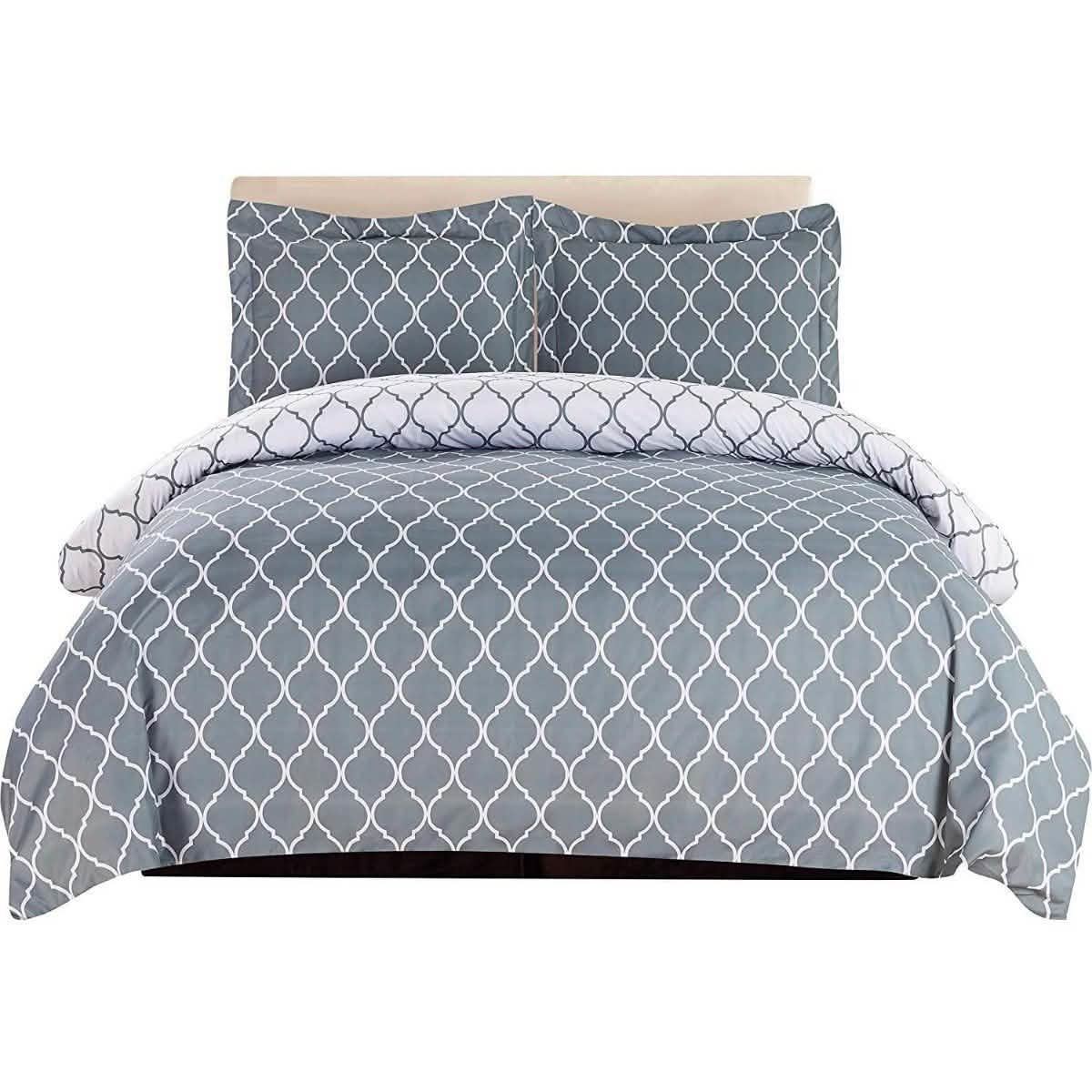 3-Piece: Lux Decor Collection Duvet Cover Set - Assorted Styles DailySale