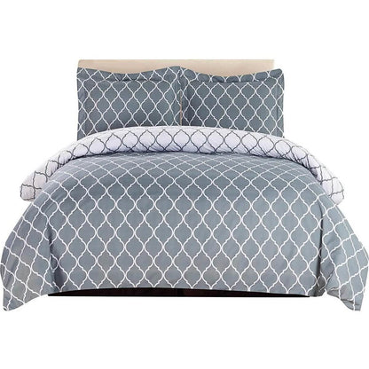 3-Piece: Lux Decor Collection Duvet Cover Set - Assorted Styles DailySale
