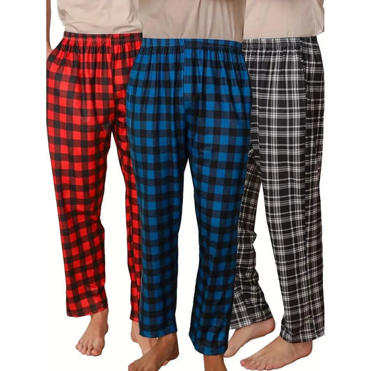 3-Piece: Mens Pajama Pants Loungewear Sleepwear DailySale