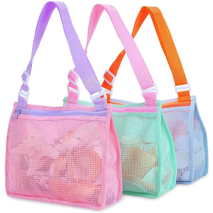 3-Piece: Mesh Toy Beach Bag DailySale