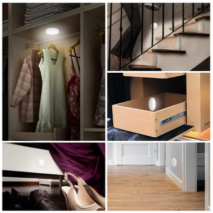 3-Piece: Motion Sensor Stick-on Cordless Night LED Lamp DailySale