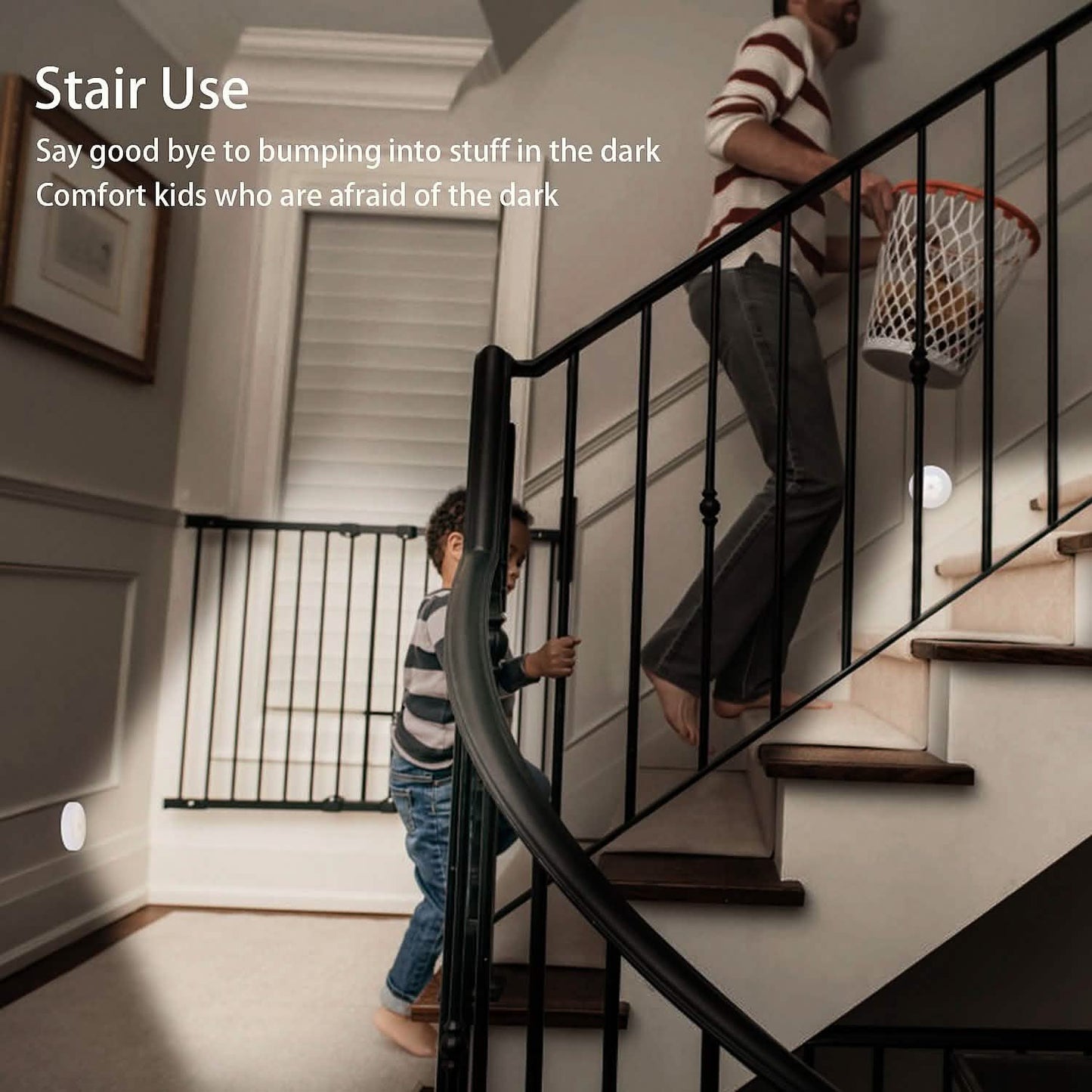 3-Piece: Motion Sensor Stick-on Cordless Night LED Lamp DailySale