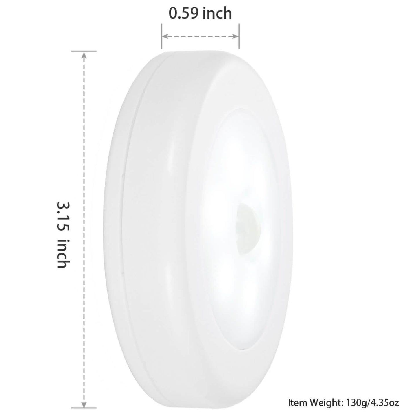 3-Piece: Motion Sensor Stick-on Cordless Night LED Lamp DailySale