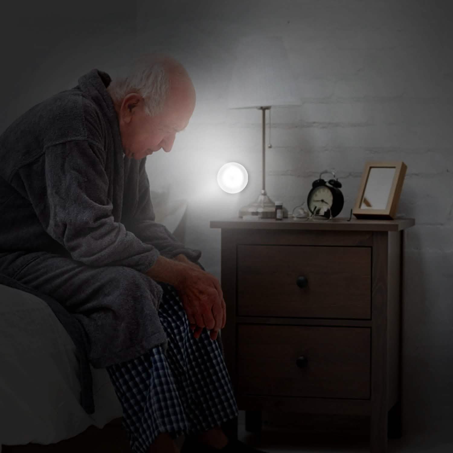 3-Piece: Motion Sensor Stick-on Cordless Night LED Lamp DailySale