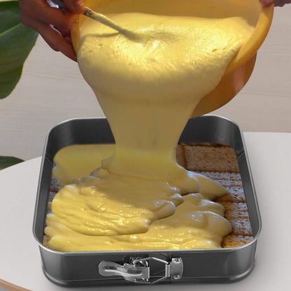3-Piece: Non-stick Springform Cake Pan Set with Removable Bottom DailySale