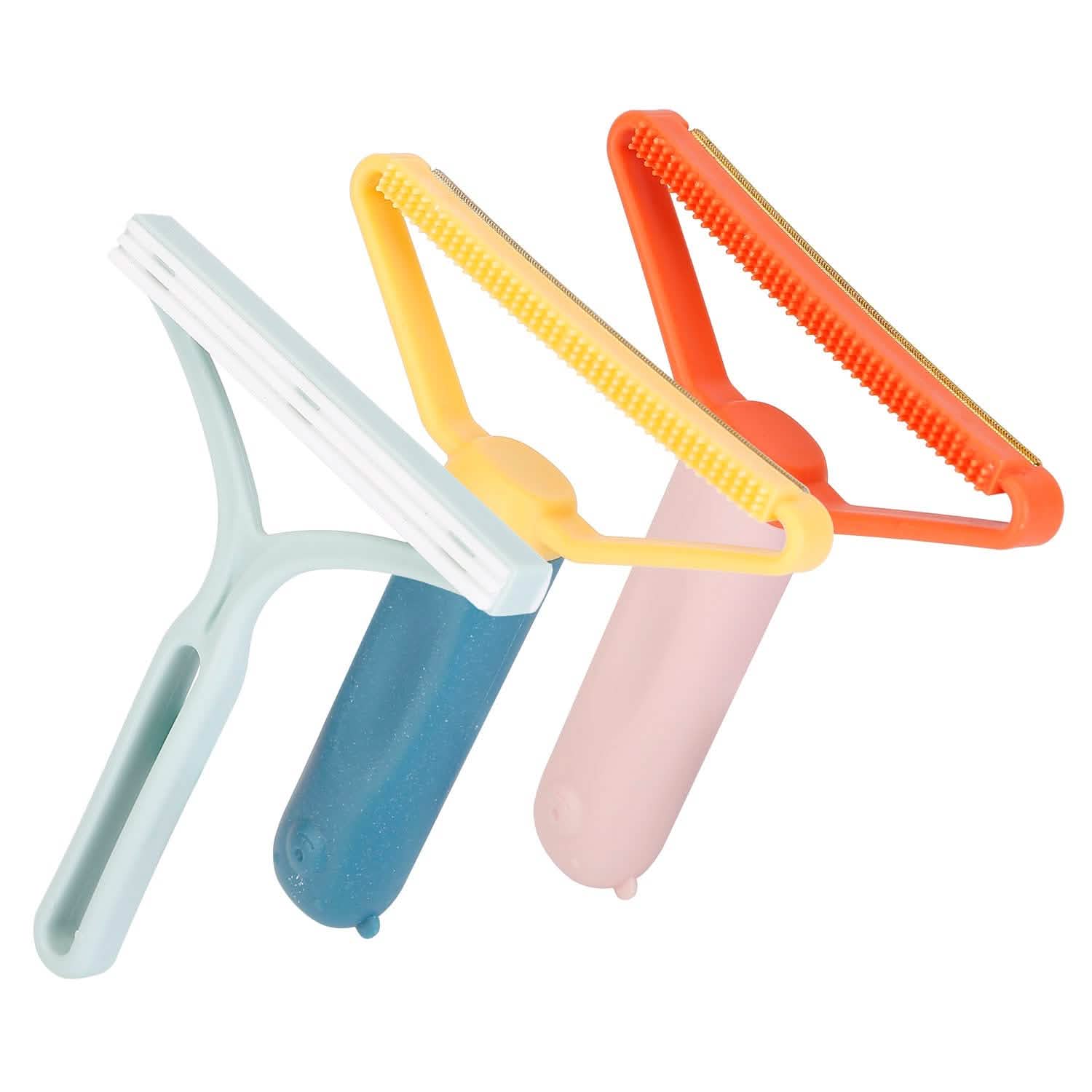 3-Piece: Portable Reusable Double Side Lint Remover DailySale