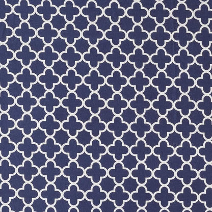 3-Piece: Quatrefoil Patterned Duvet Cover Set DailySale