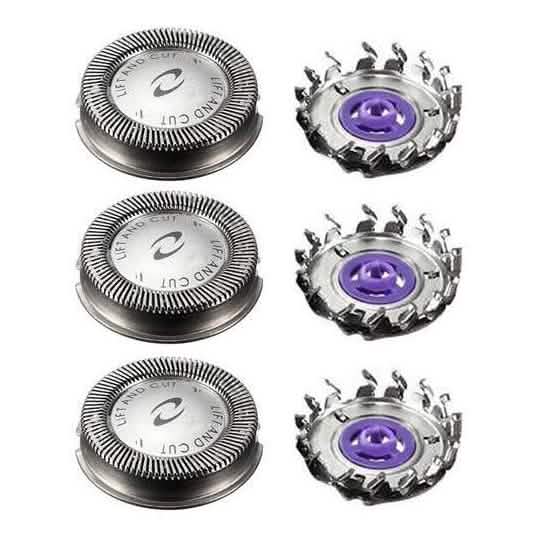 3-Piece: Replacement Shaver Heads for Philips Norelco DailySale