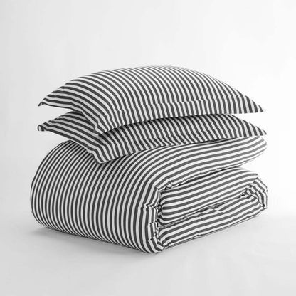 3-Piece: Ribbon Patterned Duvet Cover Set DailySale
