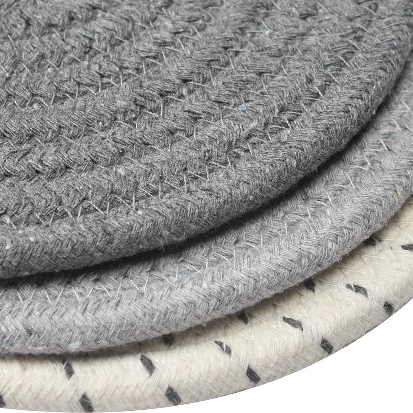 3-Piece Set: 100% Pure Cotton Thread Weave Hot Pot Holders DailySale